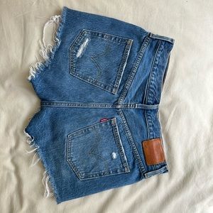 Great condition 501 high rise shorts